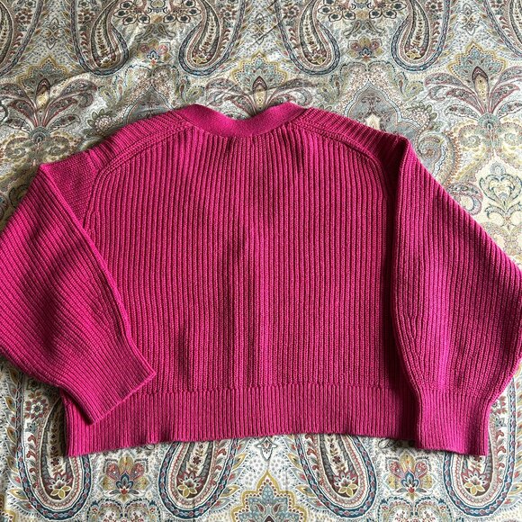 H&M Women's Cotton Blend Cardigan Sweater - Medium Large - Picture 4 of 9